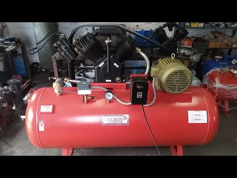 Download MP3 7.5 HP High Pressure Compressor with 500 ltr tank compressor