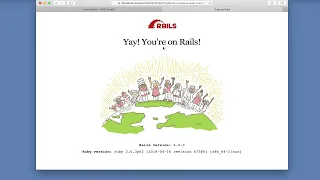 Hello World in ruby on rails