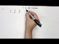 How to write 1 to 100 numbers write 123 counting Write 1-100 numbers on grid 1 to 100 writing