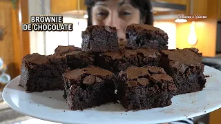 BROWNIE DE CHOCOLATE DELICIOSAMENTE FANTÁSTICO y muy fácil de preparar te va a encantar
