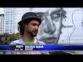 Bob Dylan mural in Minneapolis