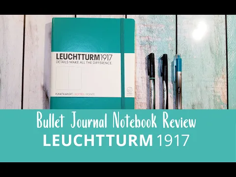 Leuchtturm 1917 Stone Blue Softcover A5 Dot Grid Notebook Bullet