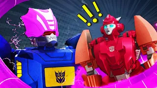 Sea MONSTER Soundwave Captures Elita-1!  | S02 | E03 | Transformers: CYBERWORLD