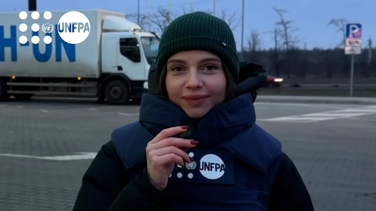 A day in the life delivering health supplies to women and girls near Ukraine’s front line