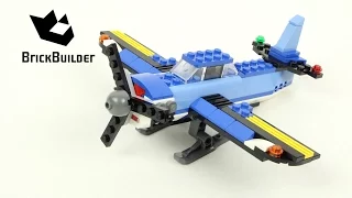 Lego Creator 31049 Single-engine airplane - Lego Speed Build