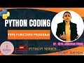 Understanding Python s type Function Practical Examples and Explanations easy tutorial by neha mam