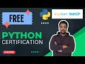 Free Simplilearn Python Certificate for Data Science Simplilearn Python Course Explained