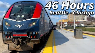 Amtrak s EMPIRE BUILDER - 3 Days and 2200 Miles Across the US