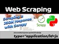 Scraping a JSON response with Scrapy Fxing Subscriber s Python Code for ratemds