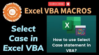 Mastering Excel VBA How to Use Select Case Statements