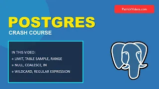 Postgres Part 7 LIMIT TABLE SAMPLE RANGE NULL COALESCE IN REGULAR EXPRESSION