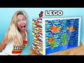 I Built a Fish Tank Using 10 000 LEGO