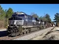 NS 372 rumbles by Caughman s Meat Market w AC duo leading rerouted mixed freight