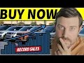 Car buyers in panic mode Tariffs are leading to RECORD sales