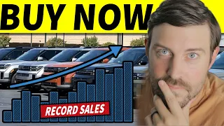 Car buyers in panic mode Tariffs are leading to RECORD sales