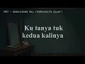 NPD - Sempurnanya Aku | Poppunkify Cover (Lyric Video)
