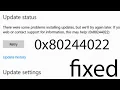How to Fix Update Error 0x80244022 on Windows 11