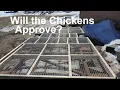 Installing the Wire Floor on Our Mobile Chicken Coop