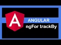 Angular 9 Tutorial - ngFor trackBy