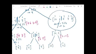 Tracing Merge Sort Recursive Python Implementation