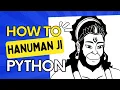 How to Create Hanuman Ji Using Python Turtle OpenCV Free Source Code Webtican