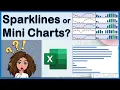 Excel Sparklines Tutorial for Beginners Visualize Data with Sparklines or Charts