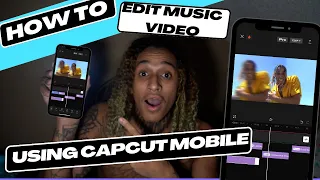 how to edit music video using capcut mobile