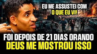 ALERTA! Veja o que DEUS mostrou a esse pastor após 21 dias orando - Isso está para Acontecer