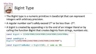 6 JavaScript Data Types - BigInt