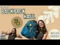 COLLEGE BACKPACK HAUL fav items class schedule