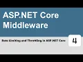Rate Limiting and Throttling in ASP NET Core - ASP NET Core Middleware