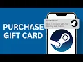 How To Steam Gift Card Online