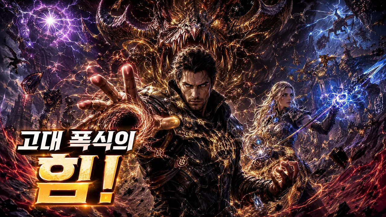 죽기 직전 각성한 강아지, 모든 것을 삼키는 힘으로 고대의 흉수가 되었다