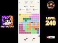 Meowdoku Level 240 walkthrough full solution