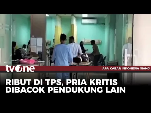 Gegara Beda Pilihan, Seorang Pria Kritis usai Dibacok