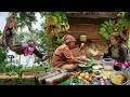 Download Lagu Suasana ramadhan di kampung dayak muslim, merayakan ramadahan bersama ibu membuat kue tradisional
