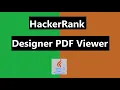 Designer PDF Viewer HackerRank Solution - Java 8 HackerRank Algorithms