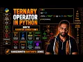 Ternary Operator in Python Conditional Expressions Explained