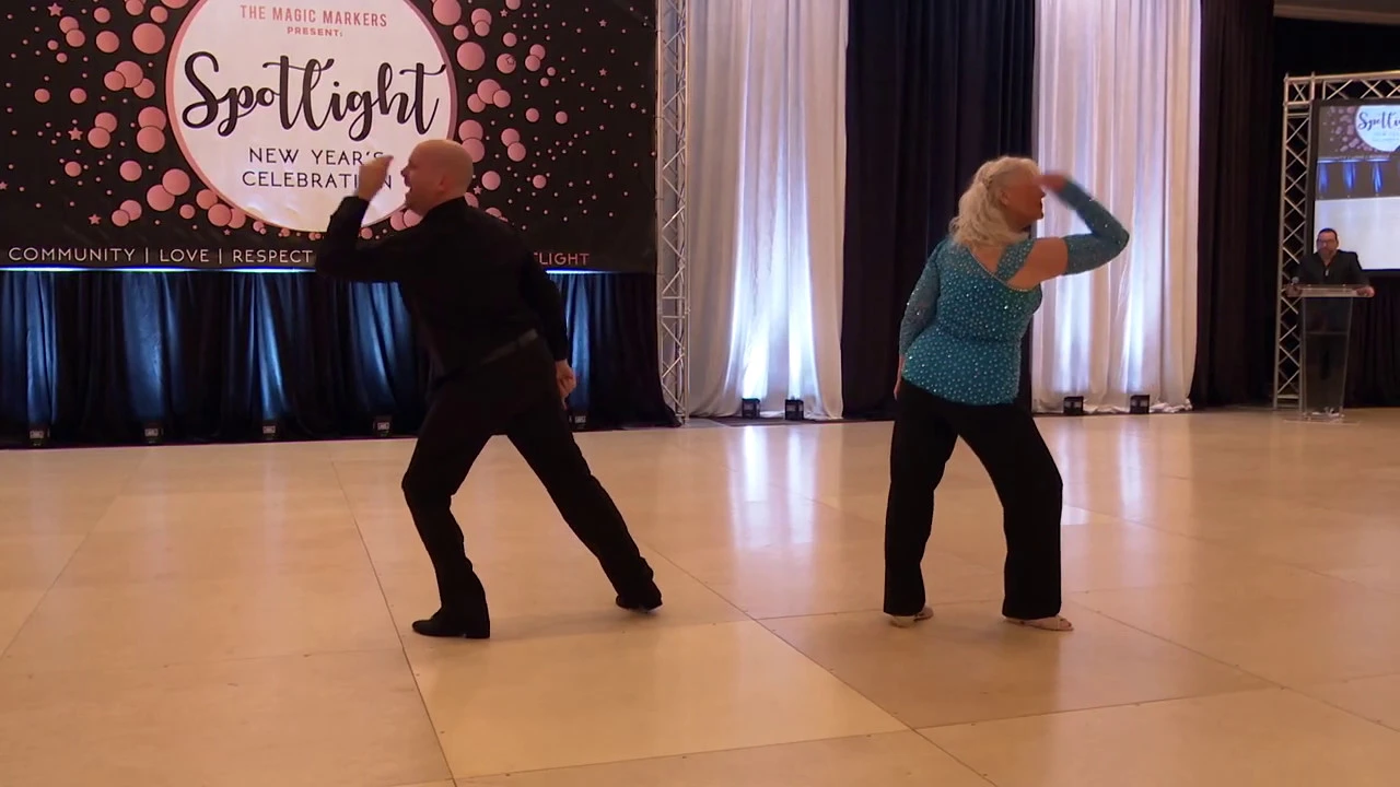 Spotlight New Years 2019 2020 Pro Am Open Routine Diana Burkholder with Matt Auclair