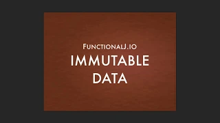 Immutable Data with FunctionalJ io
