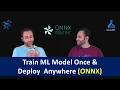 Train Machine learning model once and deploy it anywhere with ONNX optimization