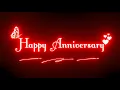 Download Lagu Happy Anniversary Status 🥀 || Happy Anniversary wishes Status 🥳 ||  Black screen Anniversary Status