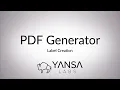 Yansa PDF Generator - Label Generation