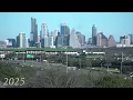 Austin Texas Skyline Changes Timelapse 2001-2025