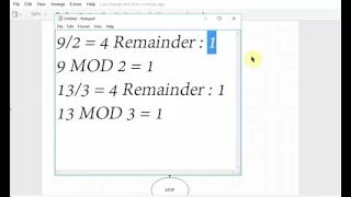 Flowchart Tutorials 3 Modulus and more