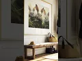 Vintage Baby Bunny Painting Wall Art
