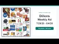 Dillons Weekly Ad 26 - 26 Top 10 Deals
