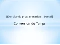 Exercice de programmation -