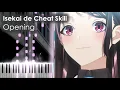 Download Lagu Isekai de Cheat Skill OP - Gyakutengeki / 逆転劇【Tsukuyomi】- Piano Cover/Tutorial (ピアノ)