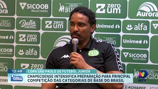 A um mês da Copinha 2026, Chape fala da preparação e metas para a estreia